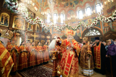Святейший Патриарх Кирилл освятил храм святого мученика Виктора в г. Котельники Московской области